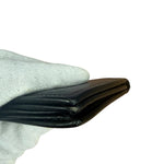 Balenciaga Black Leather Cash Mini Wallet