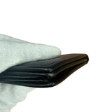 Balenciaga Black Leather Cash Mini Wallet
