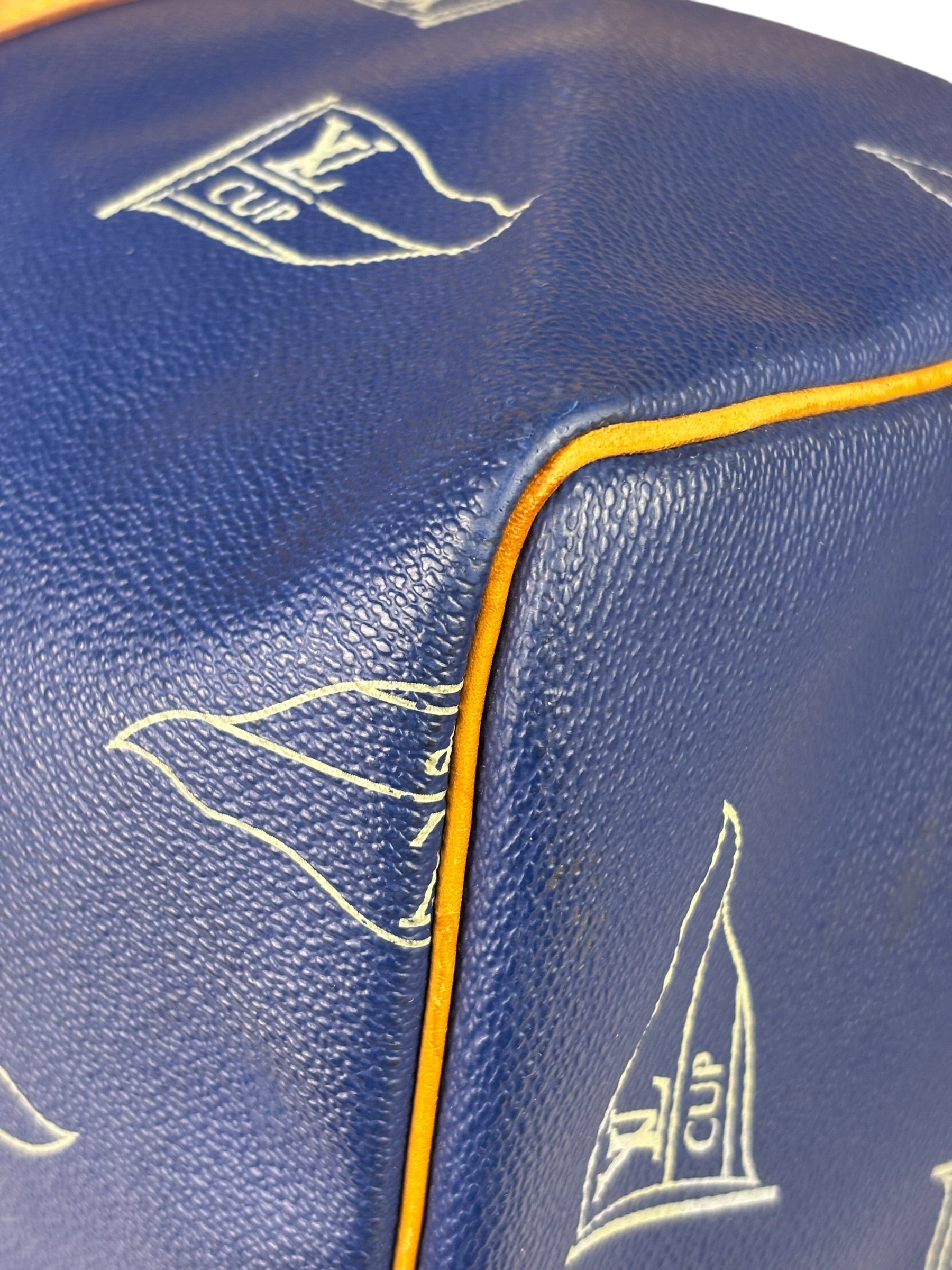 Louis Vuitton Blue America's Cup Keepall 45