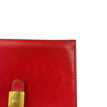 Hermes Red Leather Saumur Diane Boxcalf Cardholder