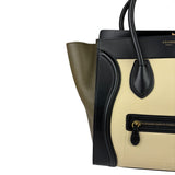 Celine Tri-Color Luggage Tote Bag