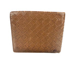 Bottega Veneta Brown Intercciato Bifold Wallet