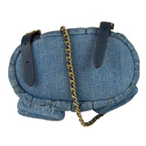 Coach Blue Denim Mini Tabby Backpack