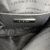 Givenchy Black Canvas Leather Lined Crossbody