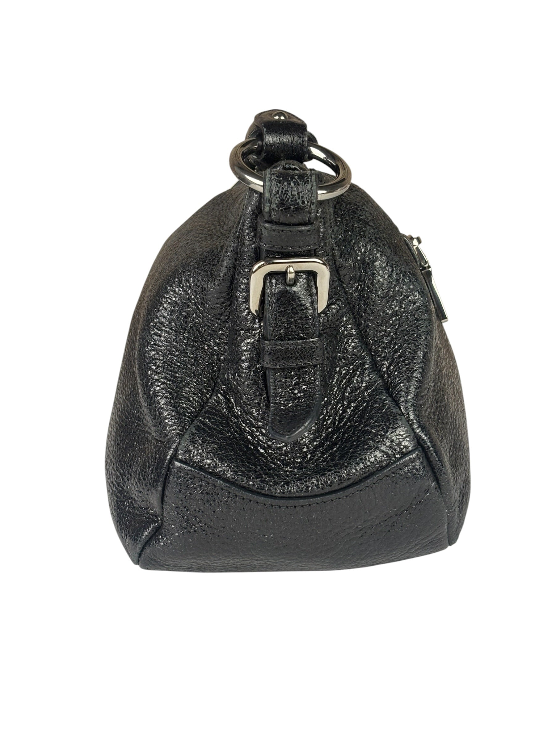 Prada Black Leather Shoulder Bag