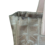 Chanel Pink Metallic Travel Line Tote