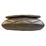 Saint Laurent Metallic Bronze Lambskin Quilted Le 57 Shoulder Bag