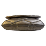 Saint Laurent Metallic Bronze Lambskin Quilted Le 57 Shoulder Bag