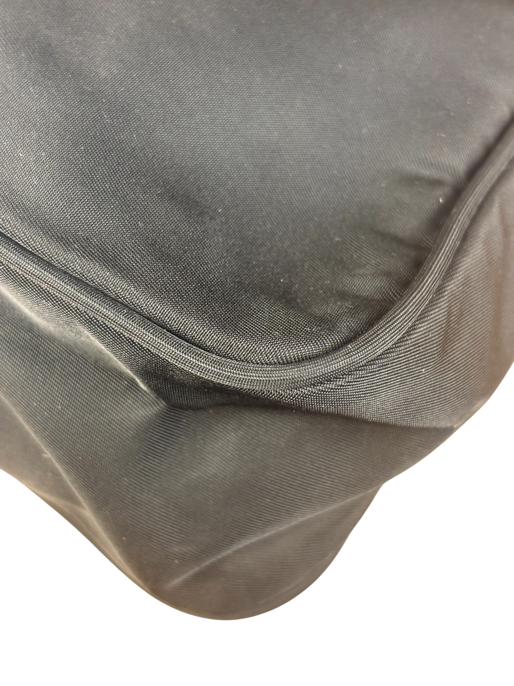 Prada Vintage Black Nylon Pochette