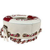 Chanel Limited Edition Lifesaver Round Crossbody Red