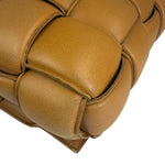 Bottega Veneta Honey Brown Leather Intrecciato Flap Bag