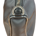 Prada Black Re-Nylon Saffiano Leather Crossbody Bag