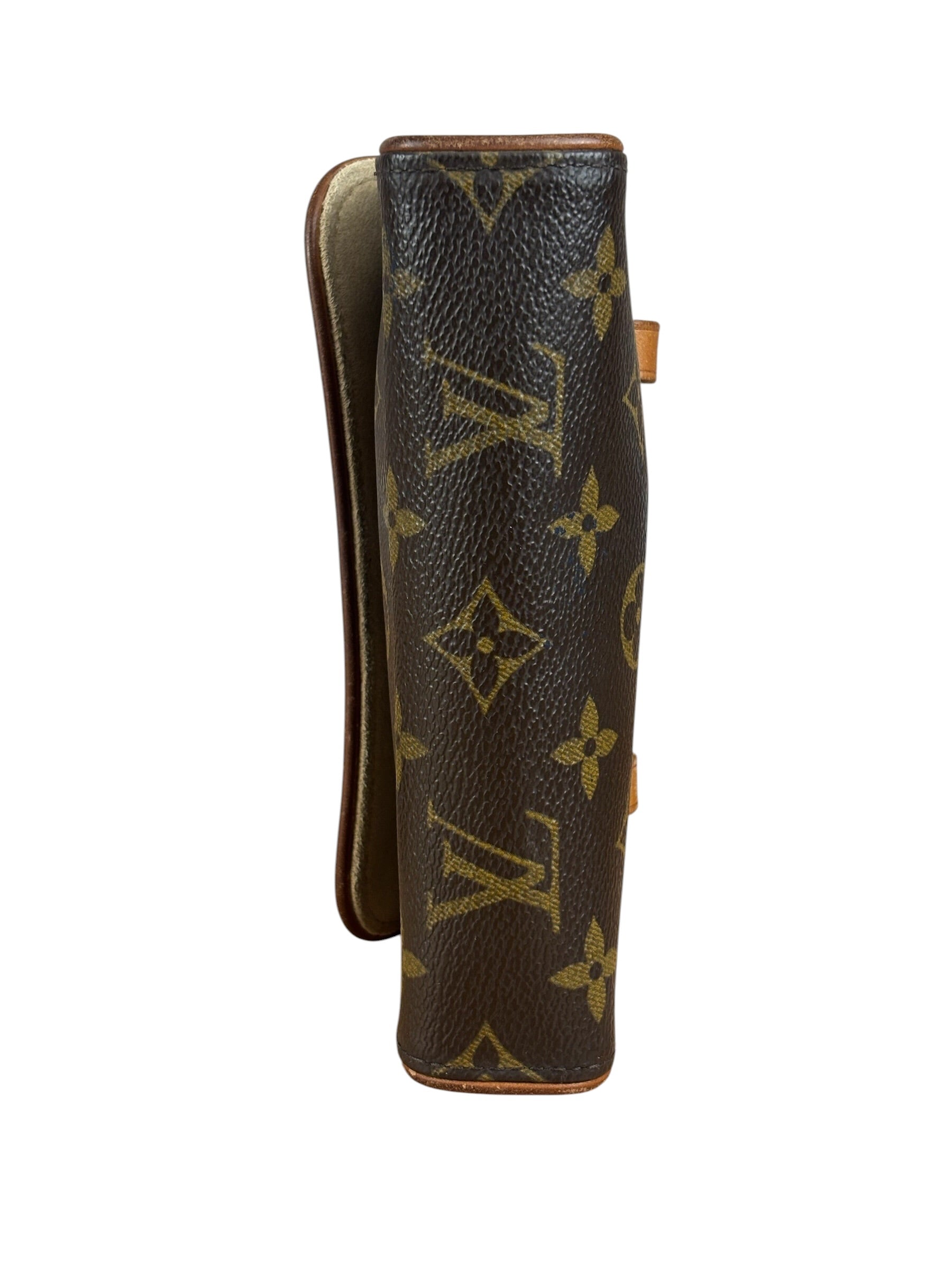 Louis Vuitton Monogram Mini Twin Florentine Waist Pochette