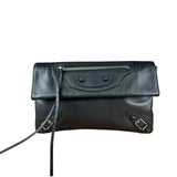 Balenciaga Envelope Clutch Black