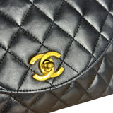 Chanel CC Black Classic Flap Bag 1988