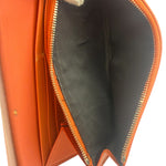 Balenciaga Salmon Pink Leather Essential Money Flap Wallet