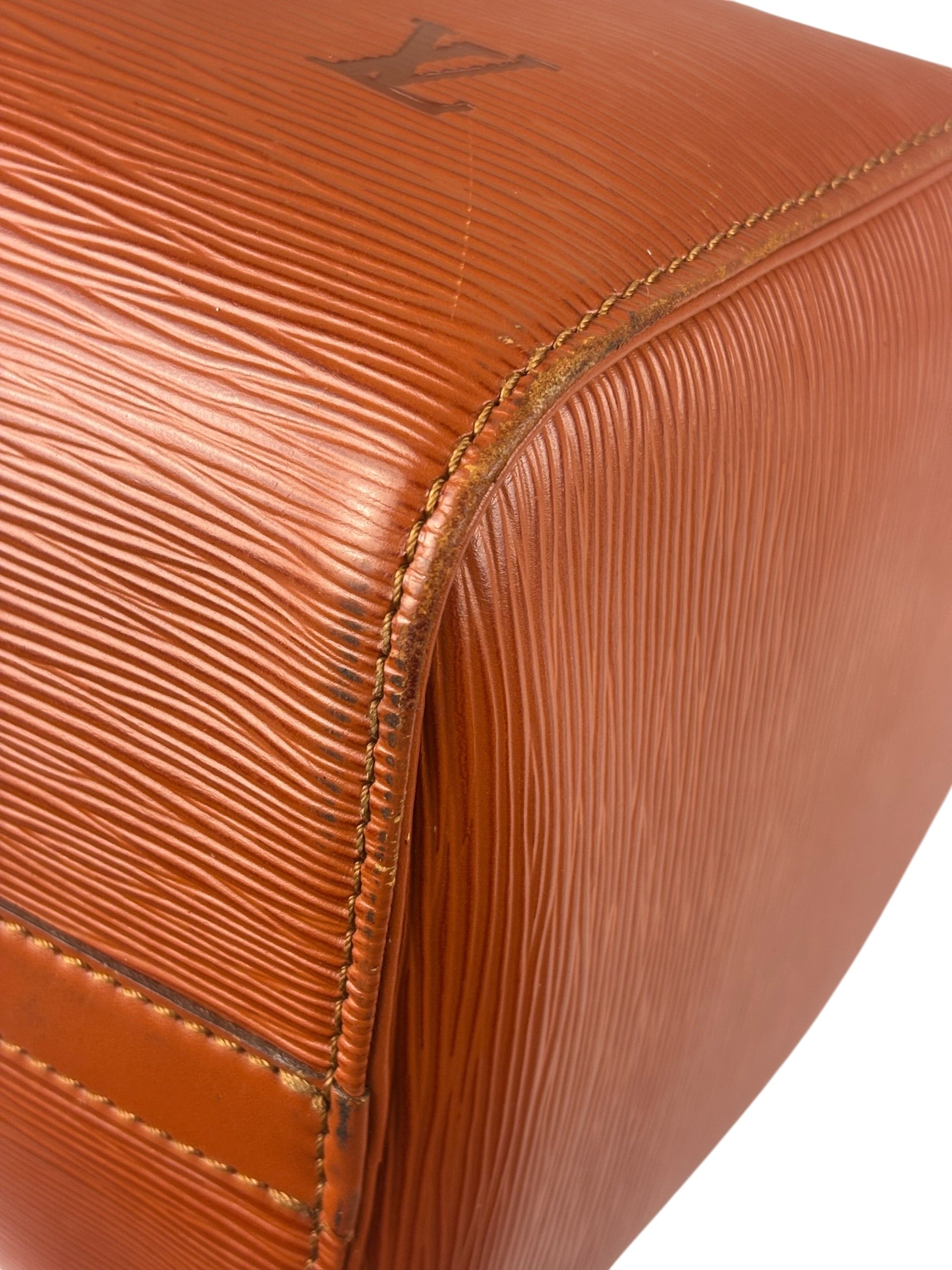 Louis Vuitton Brown Epi Speedy 30