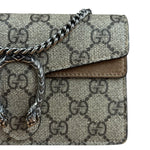 Gucci Dionysus GG Supreme Super Mini Bag Beige/Taupe