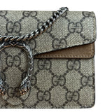 Gucci Dionysus GG Supreme Super Mini Bag Beige/Taupe