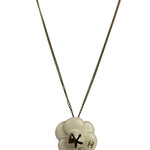 Chanel Vintage Camellia Pendant Necklace