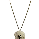 Chanel Vintage Camellia Pendant Necklace