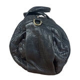Alexander Wang Black Leather Rocco Duffel Line Shoulder/HandBag