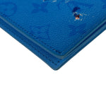 Louis Vuttion Pool Blue Monogram Passport Cover