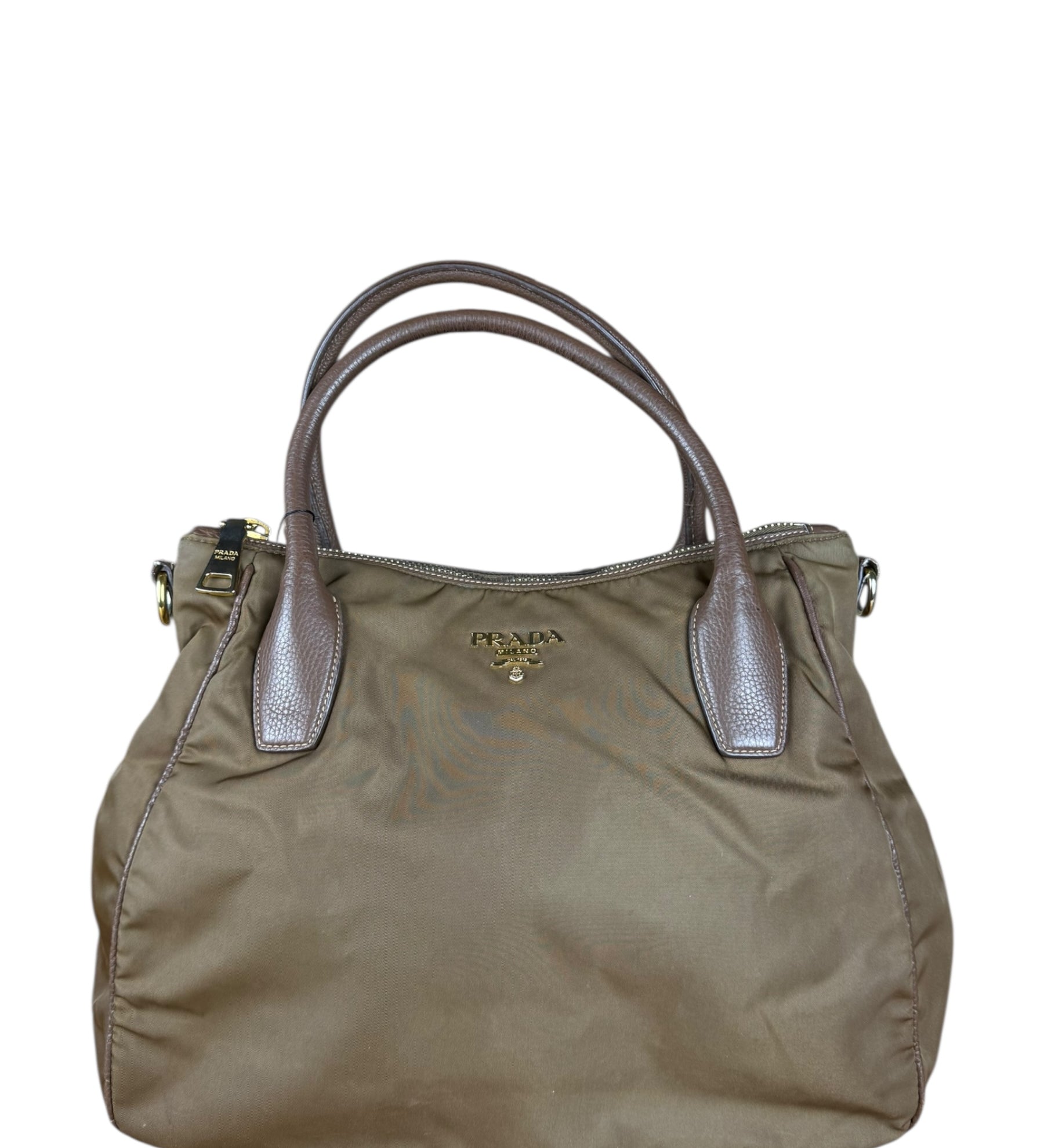 Prada Nylon 2-Way Tote Bag