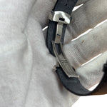 Louis Vuitton Black Leather Wish Bracelet