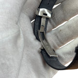 Louis Vuitton Black Leather Wish Bracelet
