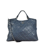 Chanel Navy Iridescent Sea Hit Tote 2012