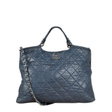 Chanel Navy Iridescent Sea Hit Tote 2012