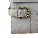 Salvatore Ferragamo Lavender Motherwell Clutch