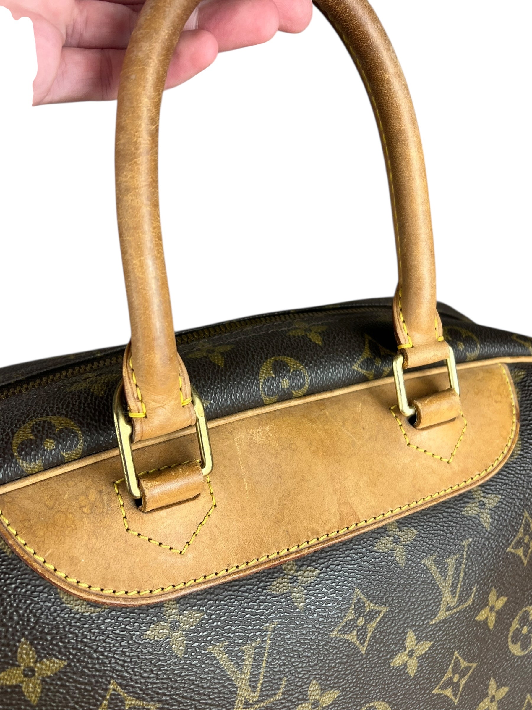 Louis Vuitton Vintage Monogram Deauville Handbag