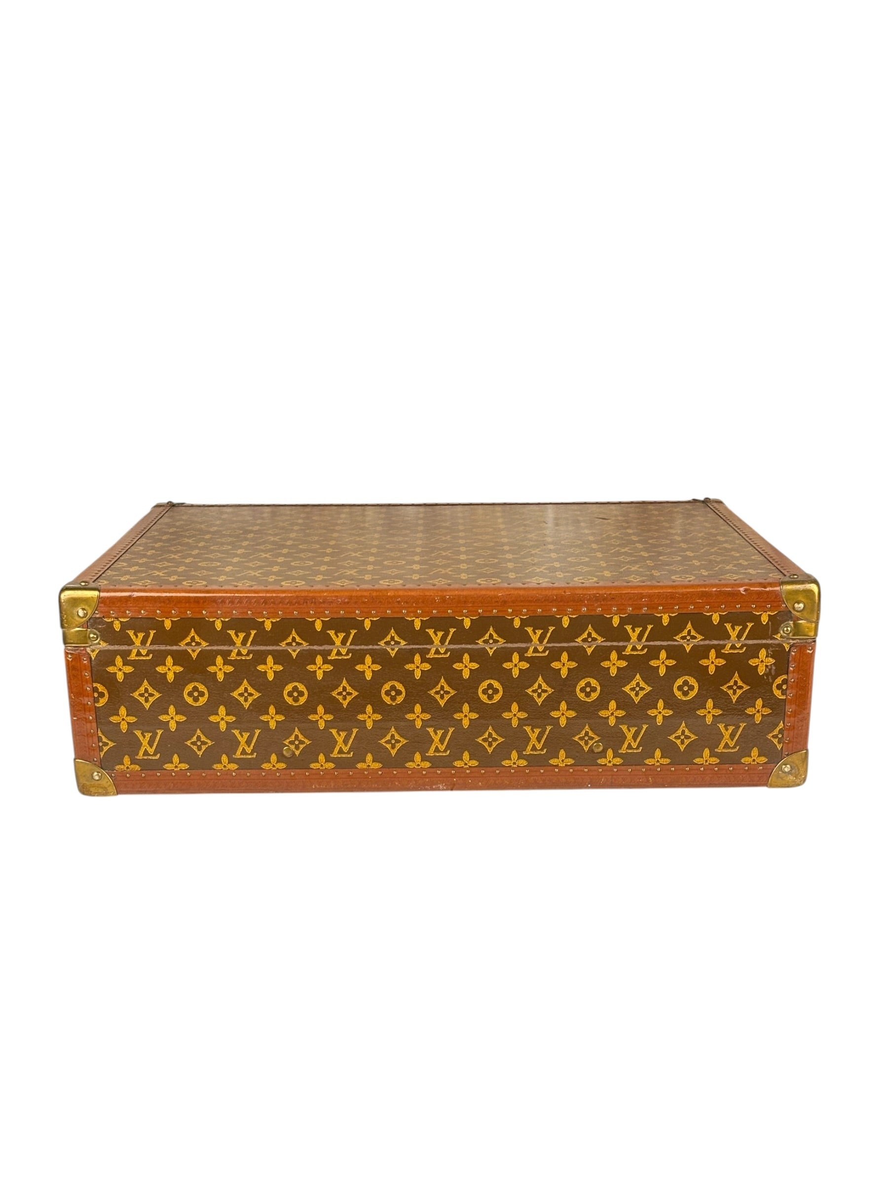 Louis Vuitton Vintage Monogram Hard Case Luggage Trunk