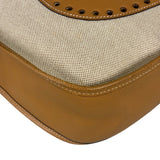 Hermes Brown Leather Trim Evelyne 2004