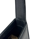 Yves Saint Laurent Black Leather Mini Le 5 À 7 Hobo Bag