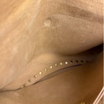 Celine Vintage Pink Suede Poulbot Shoulder Bag