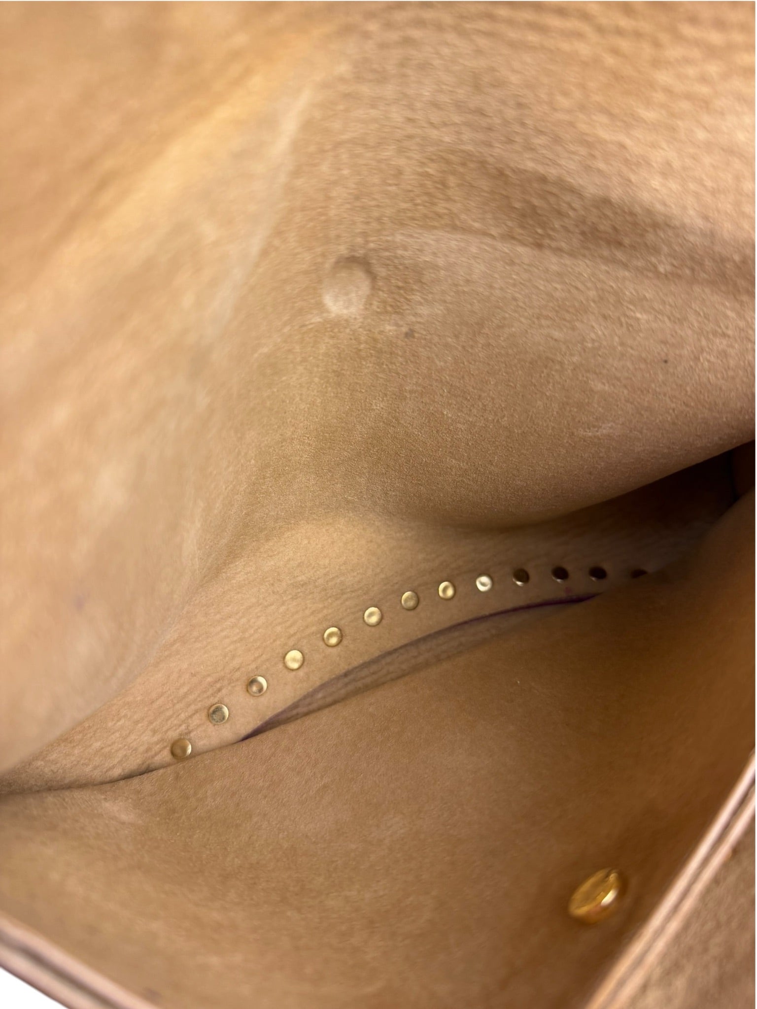 Celine Vintage Pink Suede Poulbot Shoulder Bag