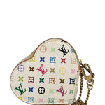 Louis Vuitton Canvas Monogram Multicolore Coeur Heart Coin Pouch
