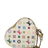 Louis Vuitton Canvas Monogram Multicolore Coeur Heart Coin Pouch