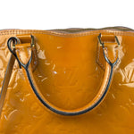 Louis Vuitton Vintage Monogram Vernis Alma MM Handbag Orange