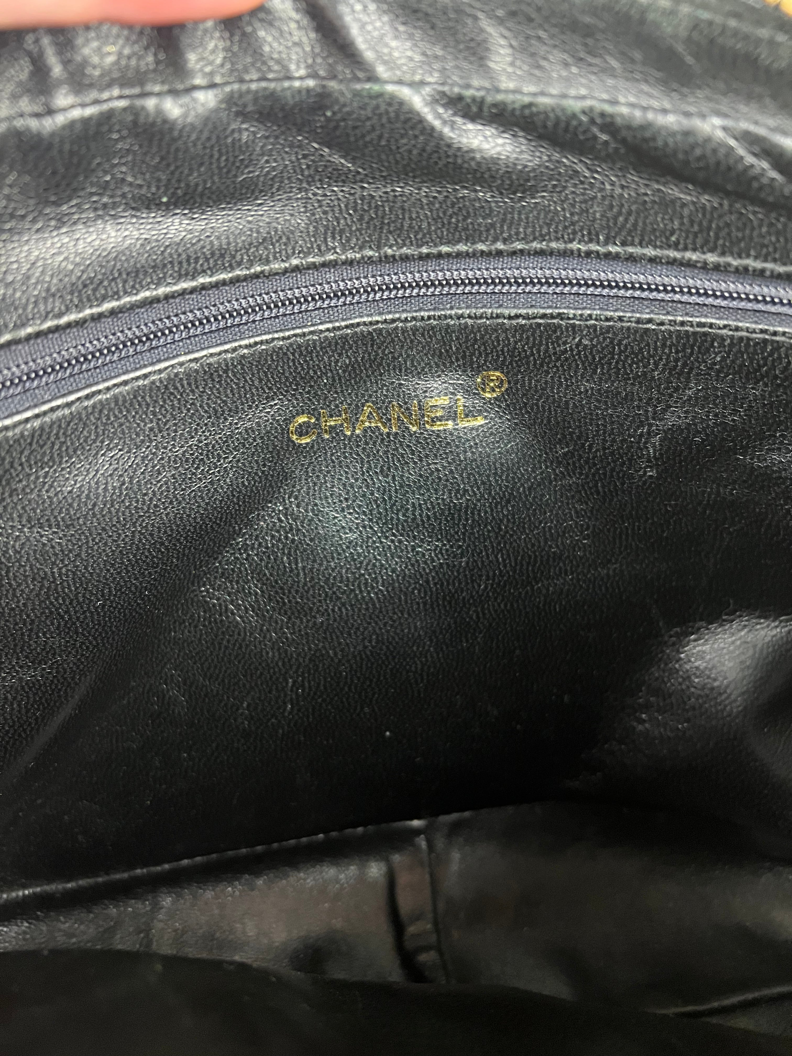 Chanel Suede CC Matelasse Camera Bag '88
