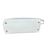 Hermes Kelly 32 White Clemence Leather Handbag 2008