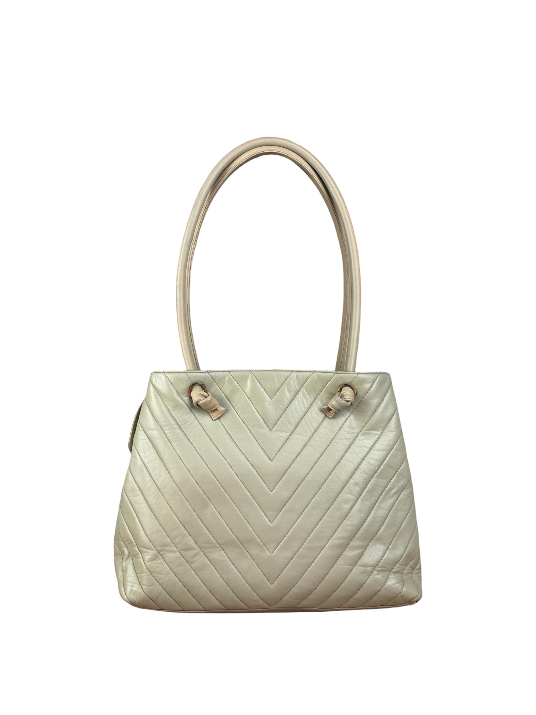 Chanel Tribeca Quilted Leather Tote Bag 2013