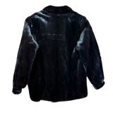 Malvoisie Vintage Black Fur Coat