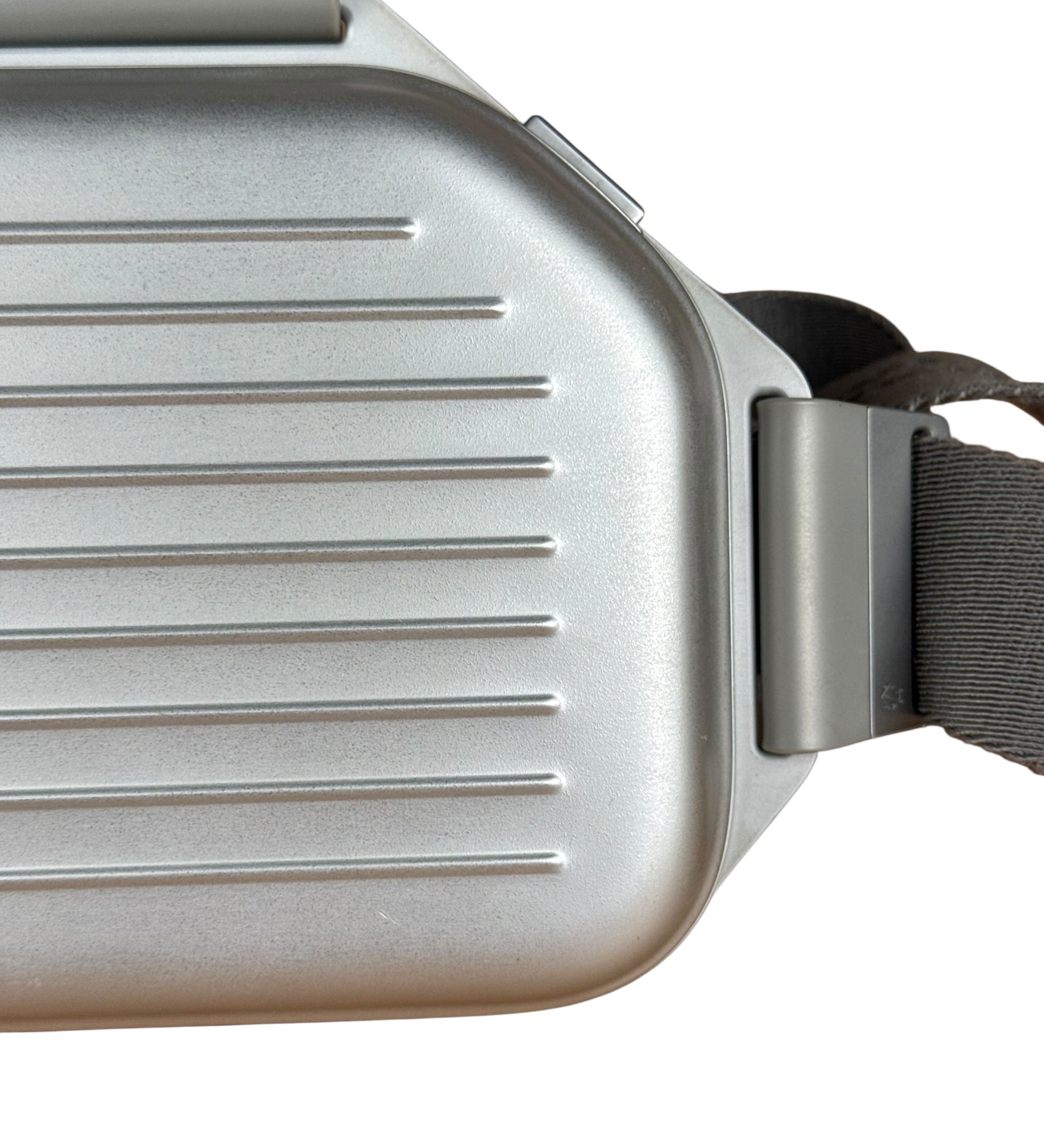 Rimowa Aluminium Personal Sling Clutch Silver