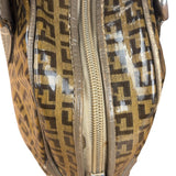 Fendi Vintage FF Brown PVC Handbag