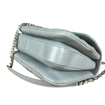 Chanel CC Trendy Blue Leather Flap Top Handle Bag