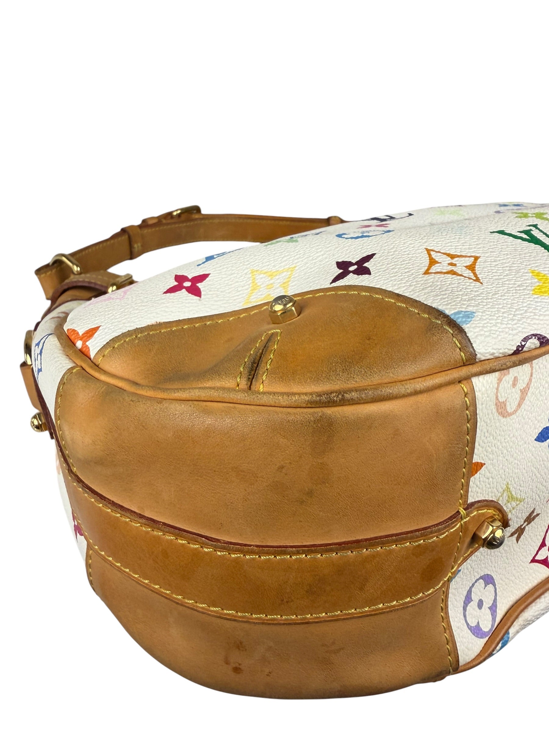 Louis Vuitton Murakami Monogram Greta Hobo Bag